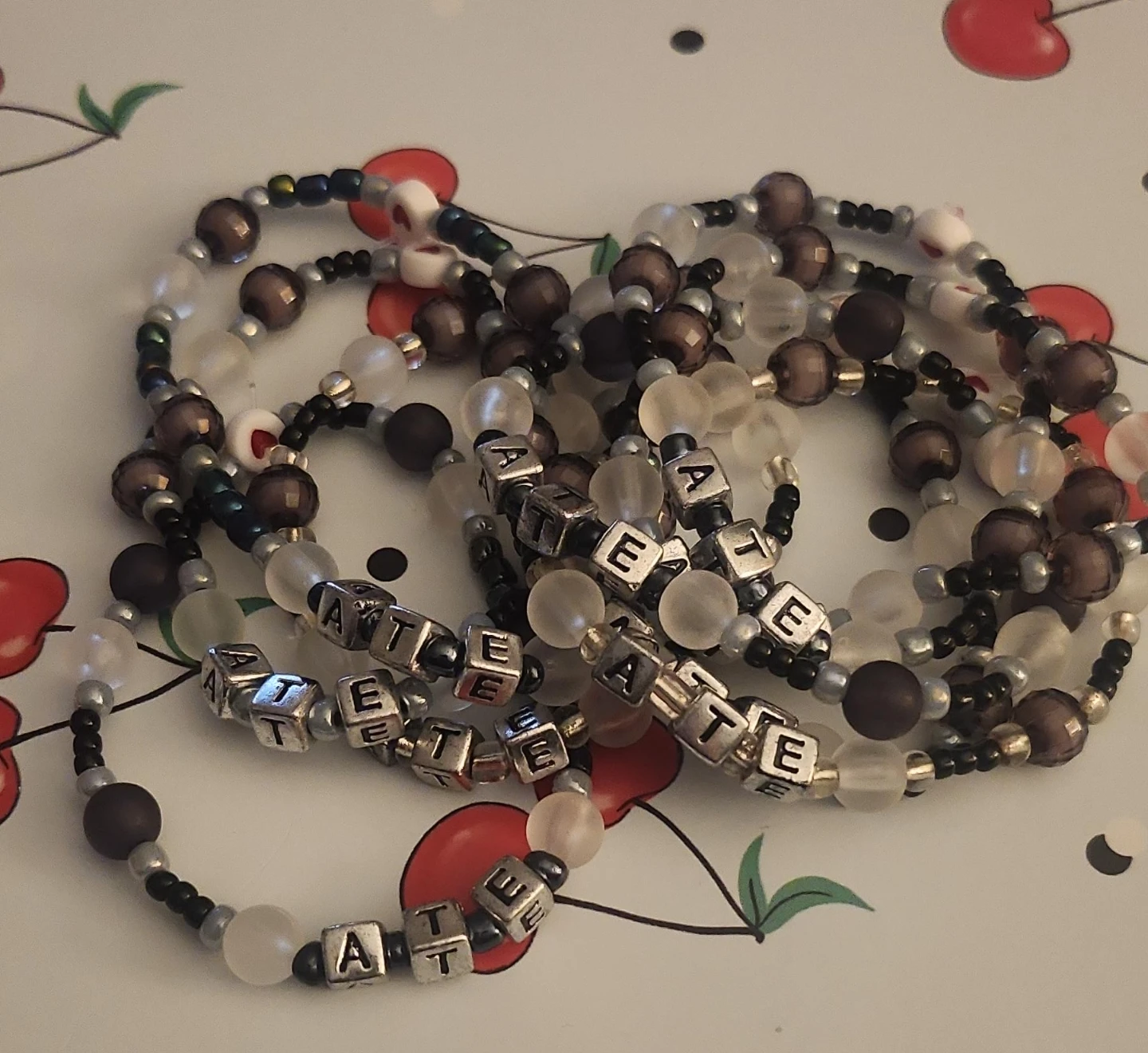 Handmade STRAY KIDS "ATE" Beaded Bracelets