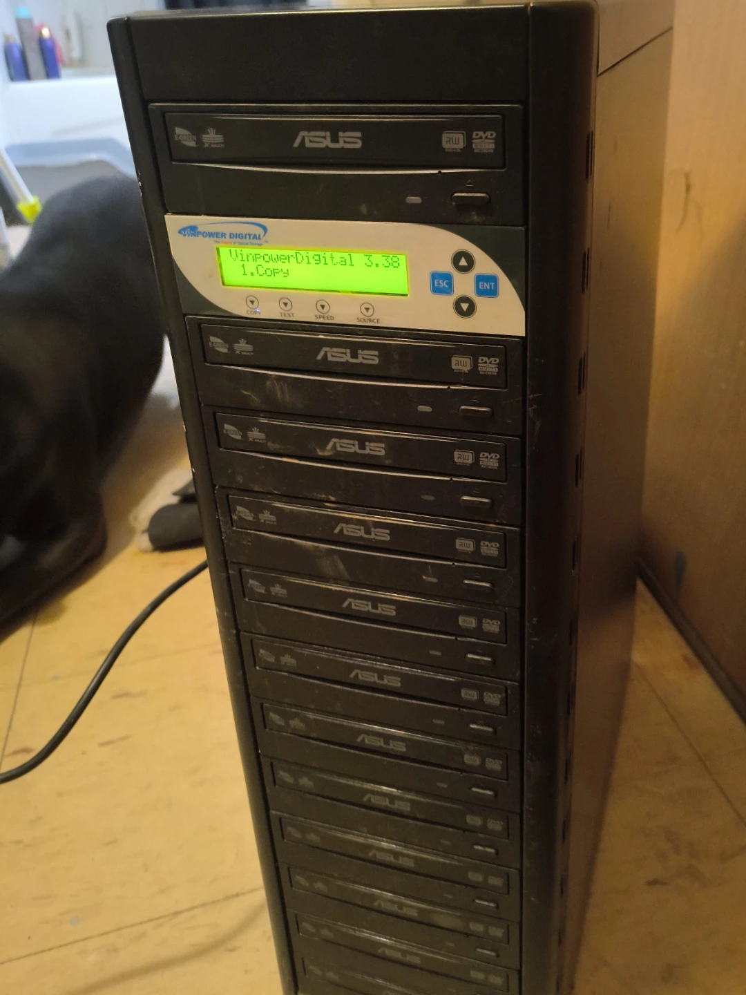 Vinpower Digital 12x DVD CD Duplicator Tower