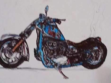 Motorcycle Sketch