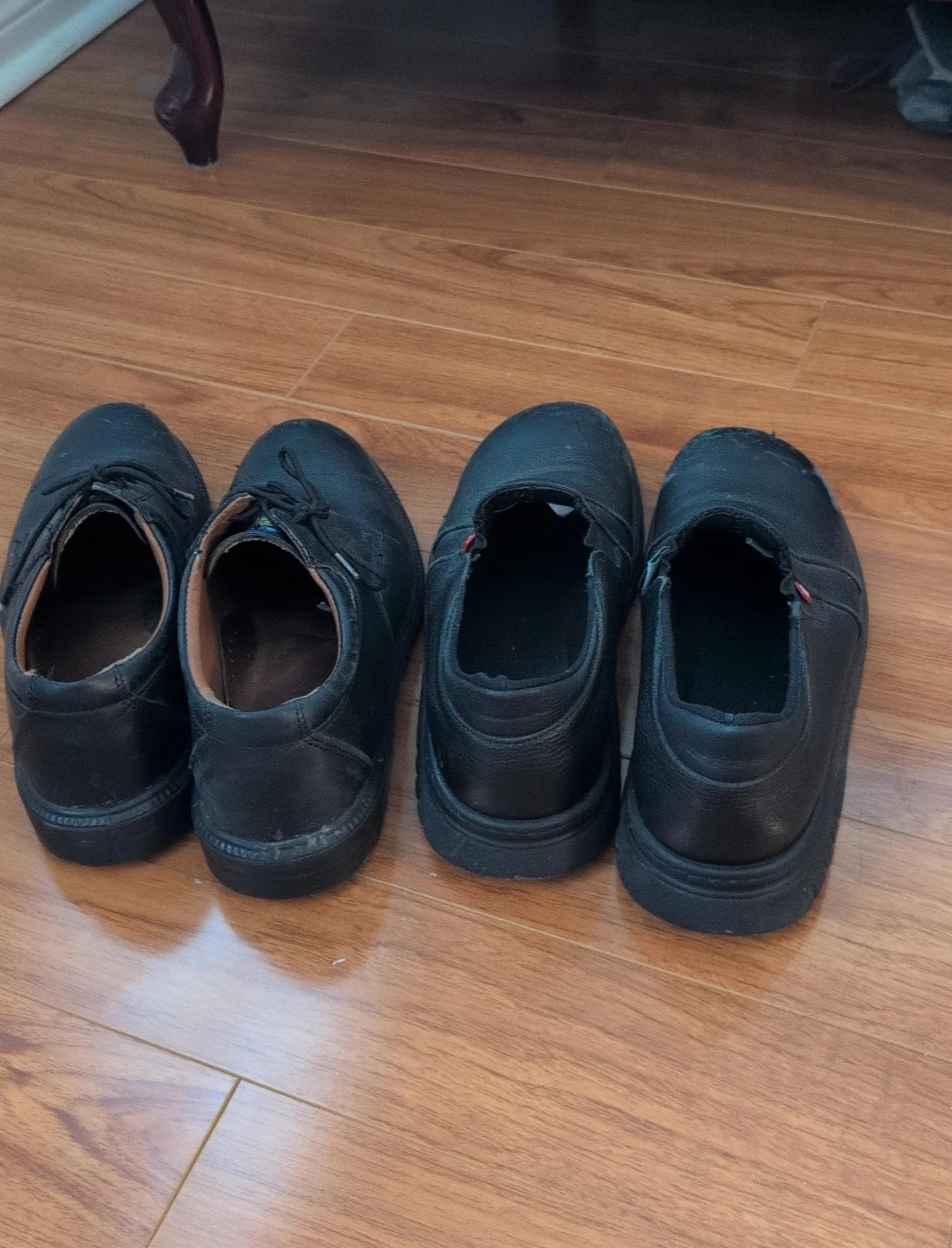 Black safety shoes Shoes - Size 10