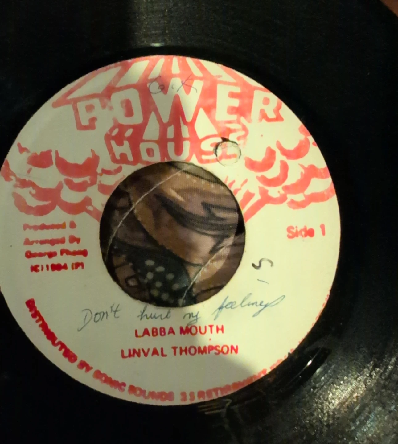 Linval Thompson Labba Mouth 7" Vinyl Record