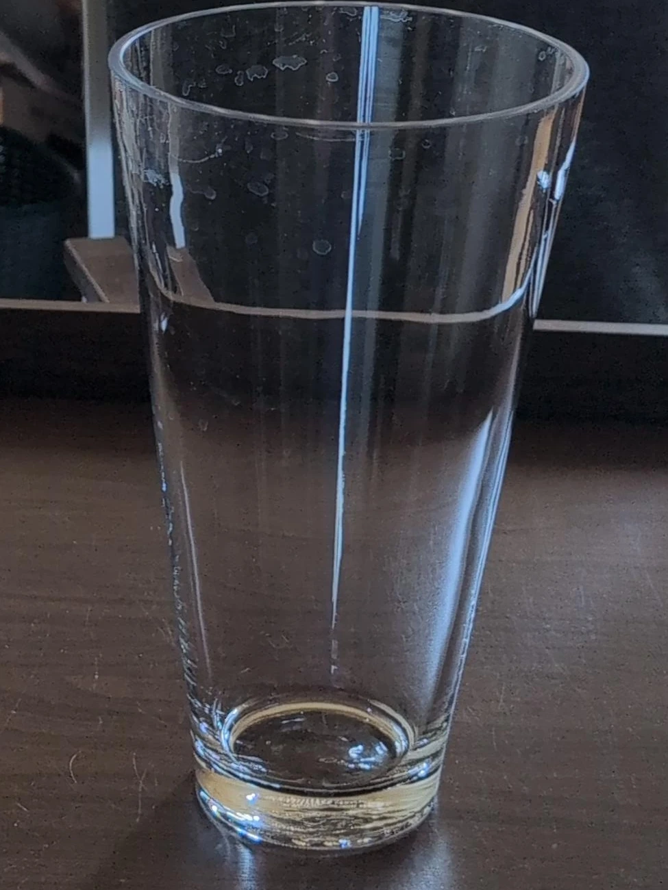 Clear Glass Vase