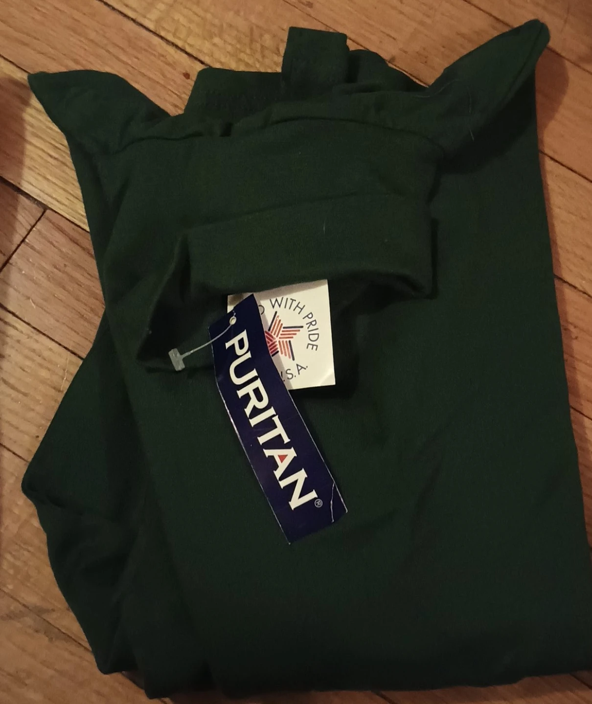 Puritan Green Long Sleeve Shirt