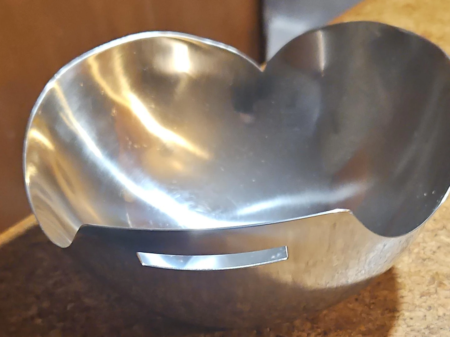 Heart Shaped Stainless Steel Bowl
