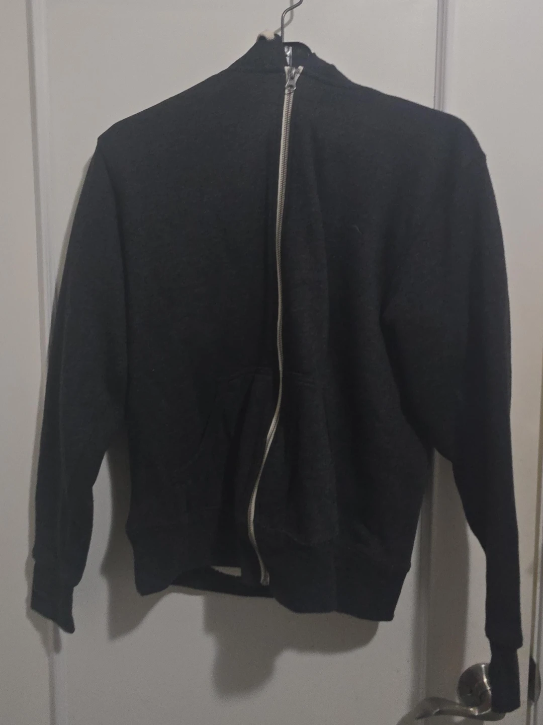 Dark Grey Full Zip Hoodie