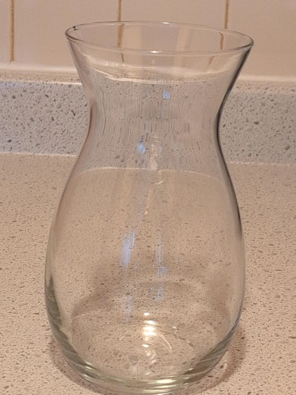 Clear Glass Vase