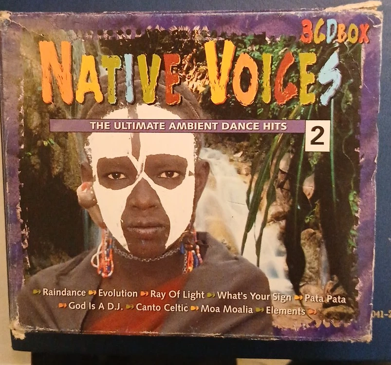 Native Voices The Ultimate Ambient Dance Hits 2 3 CD Box Set