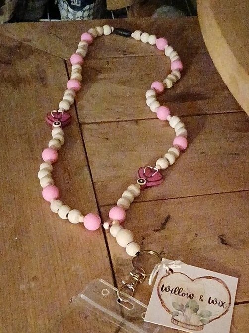 Willow & Wix Beaded Lanyard Necklace