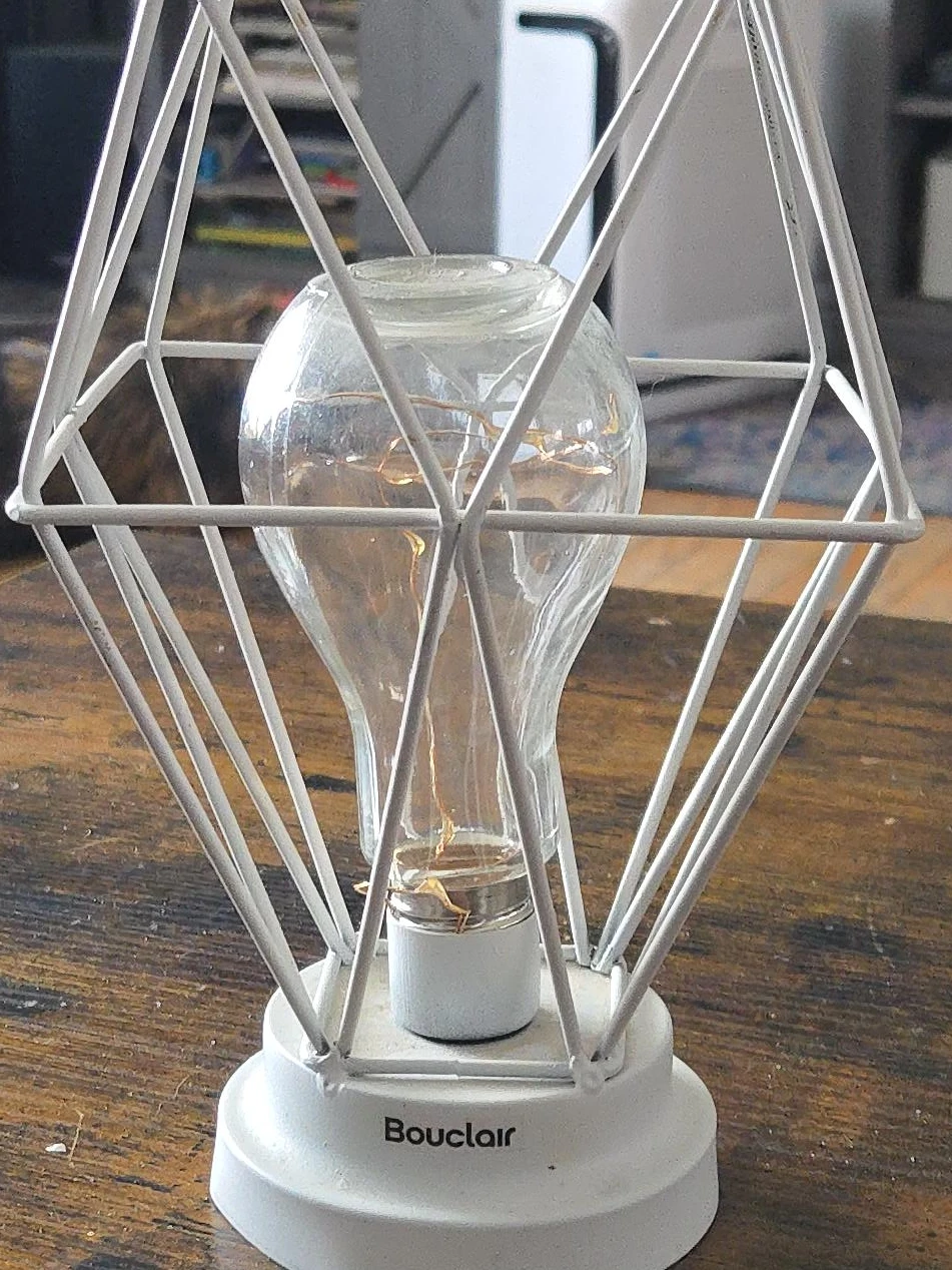 Bouclair Geometric Table Lamp