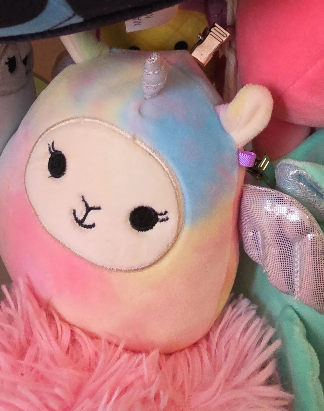 Rainbow Alpaca Plush Toy