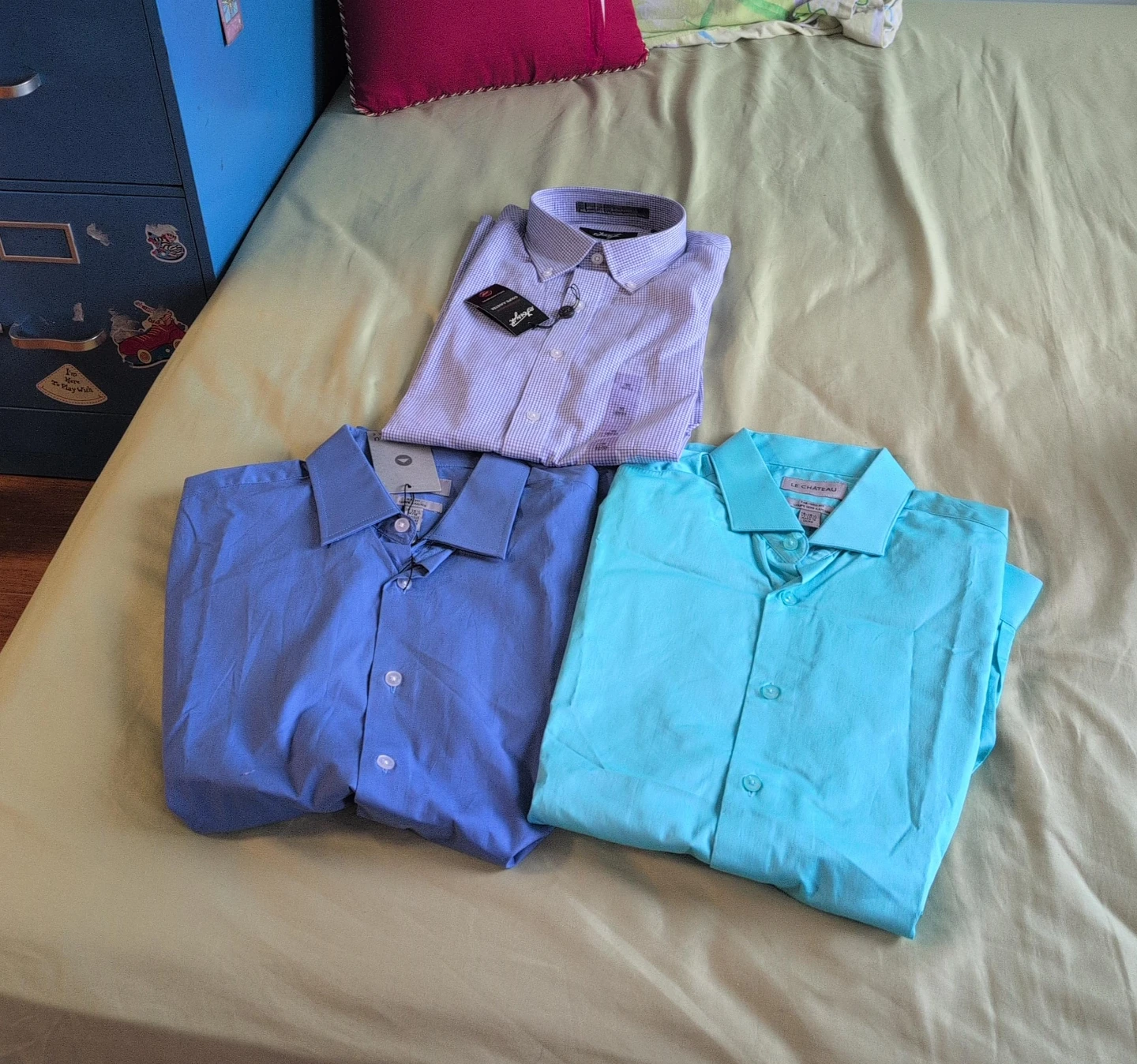 George & Le Château Men's Dress Shirts 25 dollars