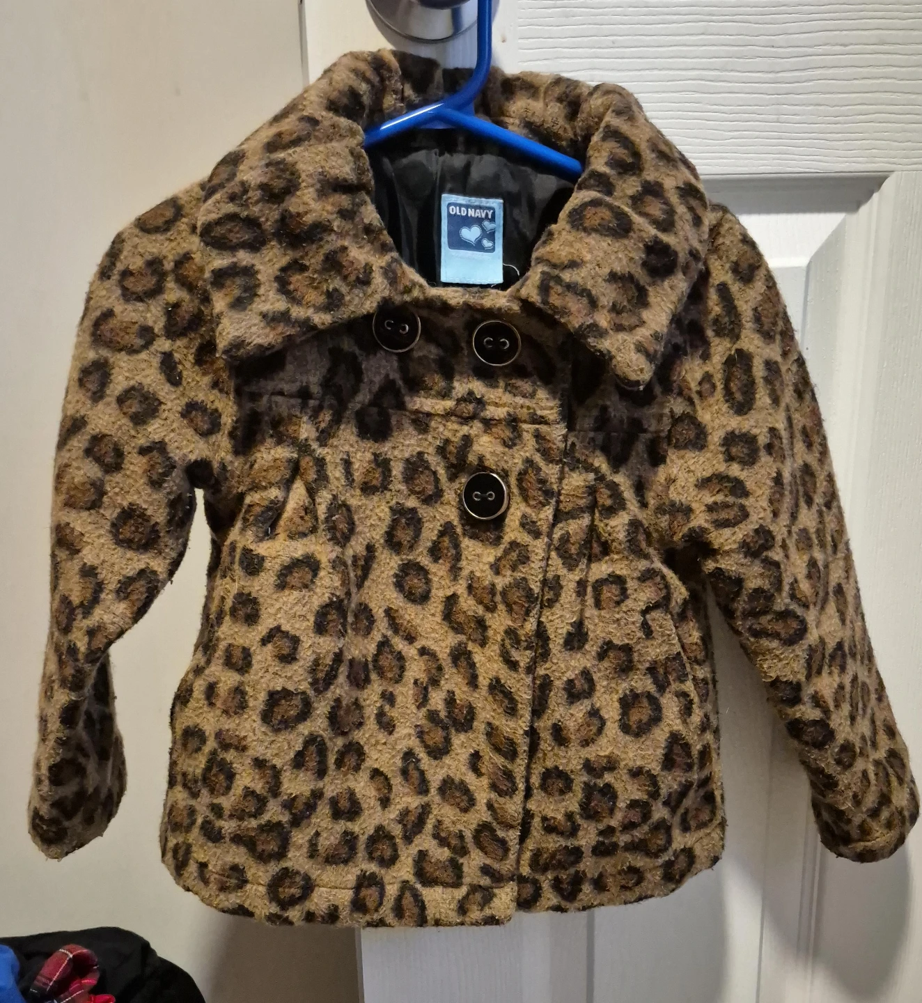 Kid Old Navy Leopard Print Jacket ❤️