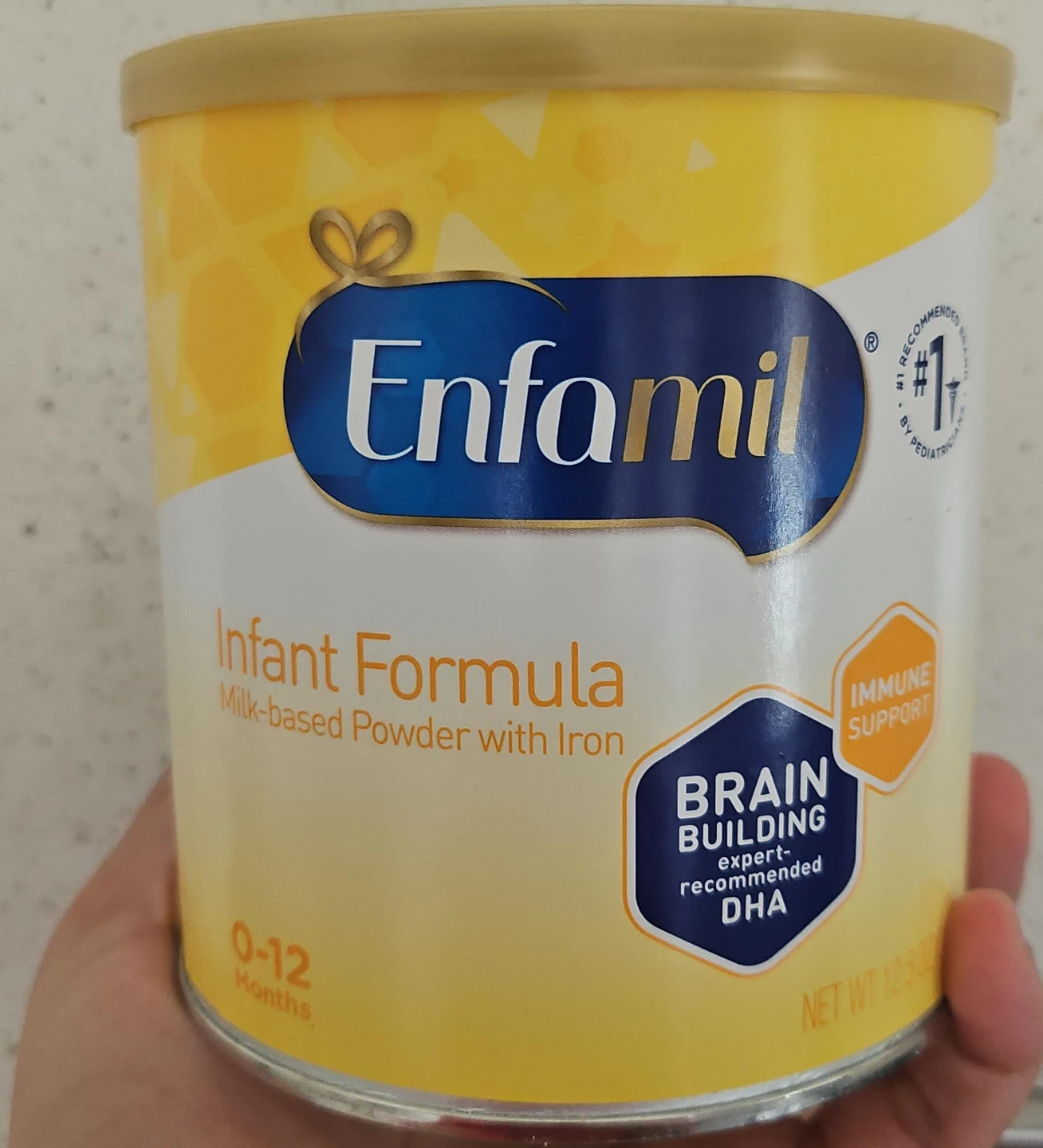 Enfamil Infant Formula Milk-based Powder with Iron 0-12 Months