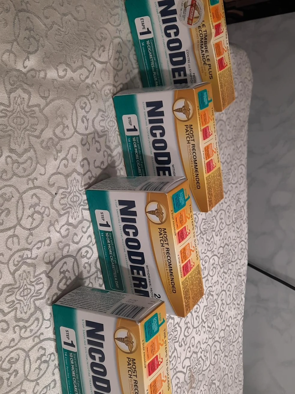 Nicoderm Step 1 Nicotine Transdermal Patches - 14 Count