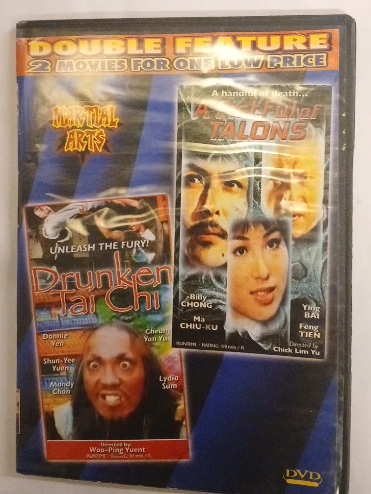Double Feature DVD: Drunken Tai Chi & A Handful of Talons