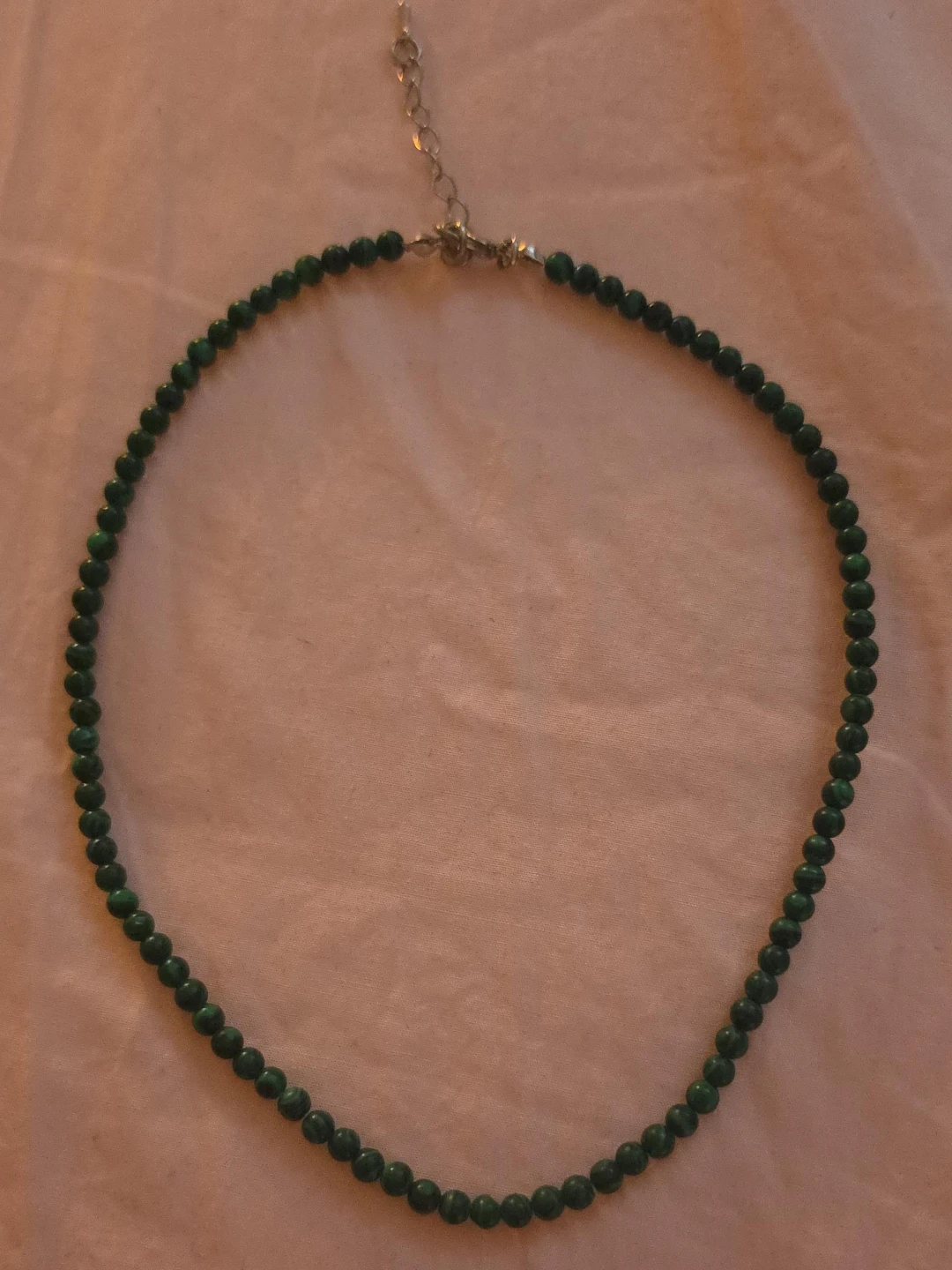 Green Beaded Necklace
