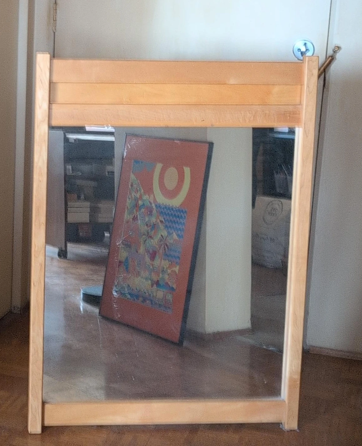 Wooden Framed Mirror