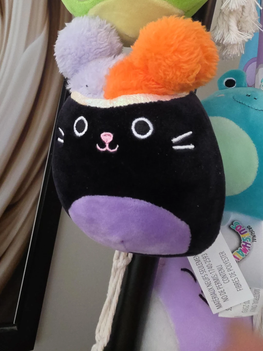 Squishmallows Black Cat Plush Toy