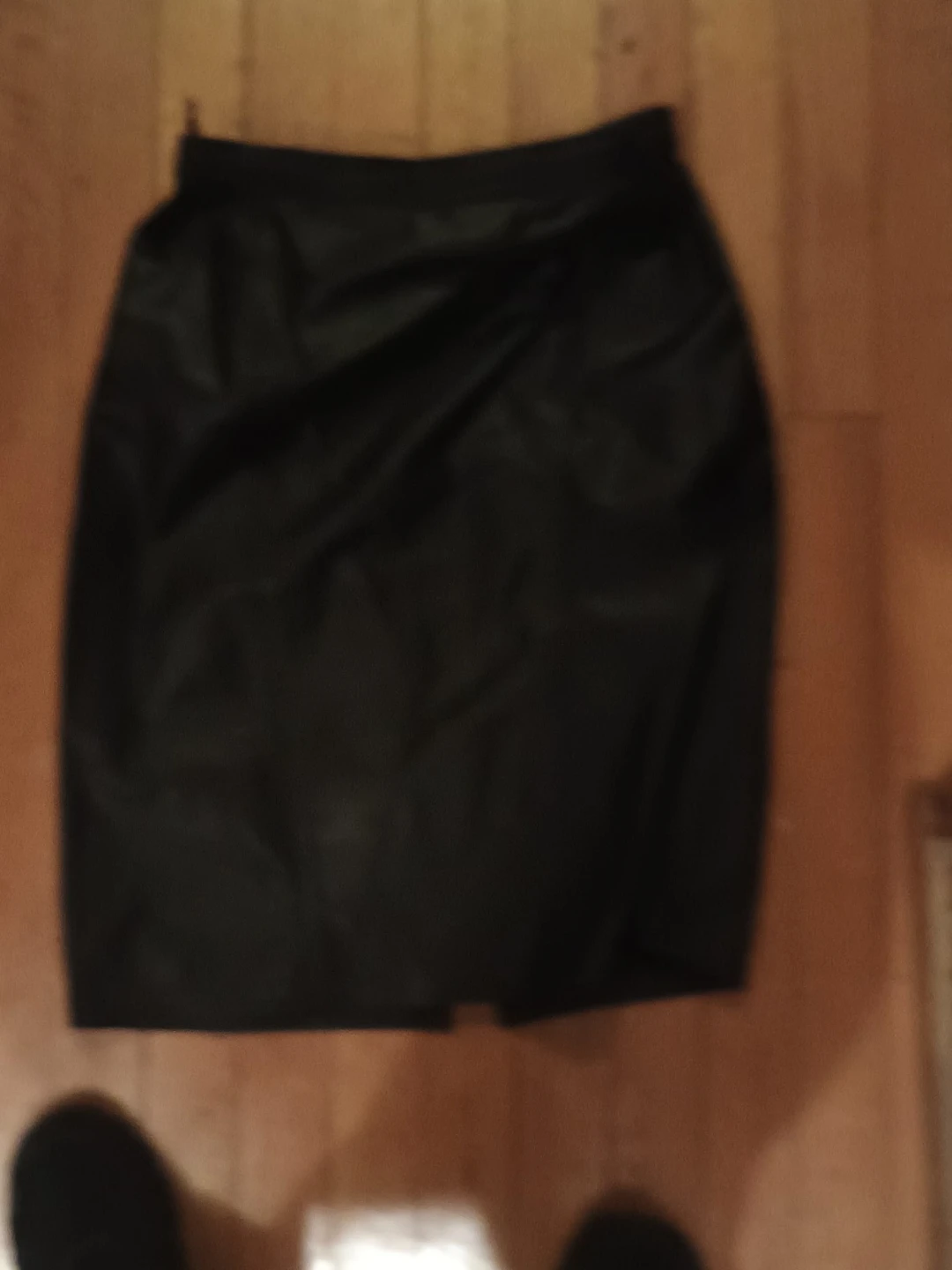 Genuine Leather Pencil Skirt