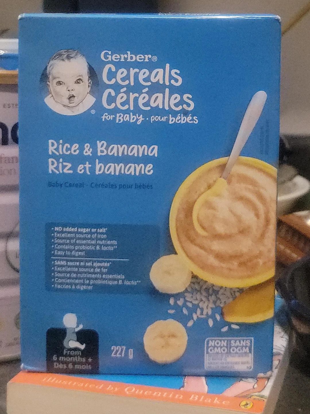 Gerber Rice & Banana Cereal for Baby - 227g