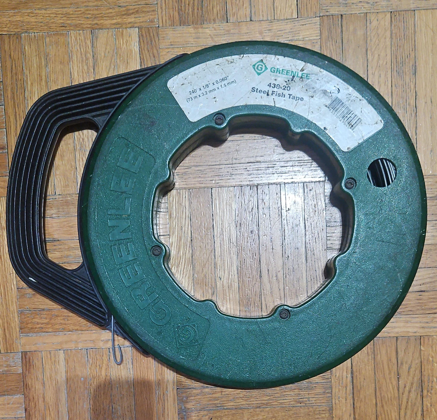 Greenlee 438-20 Steel Fish Tape - 240 ft