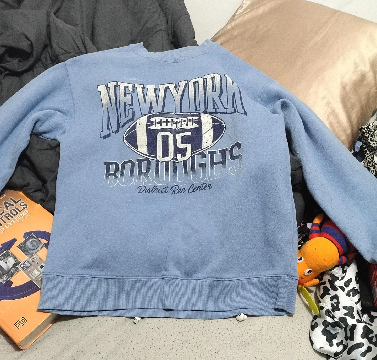 Light Blue New York 05 Boroughs Sweatshirt