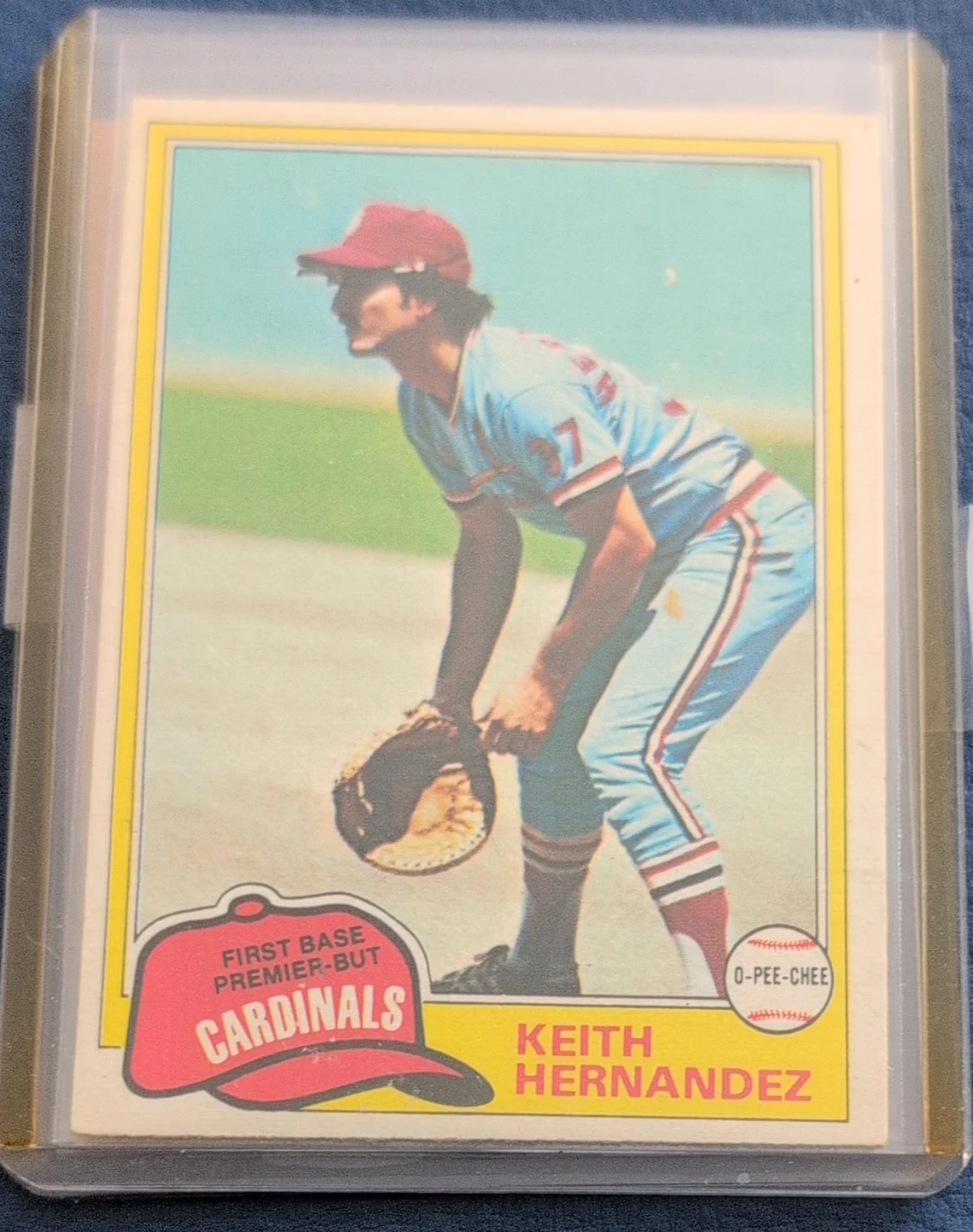 1982 Topps Keith Hernandez Baseball Card #195