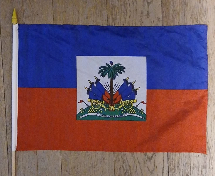 Haiti Flag Stick