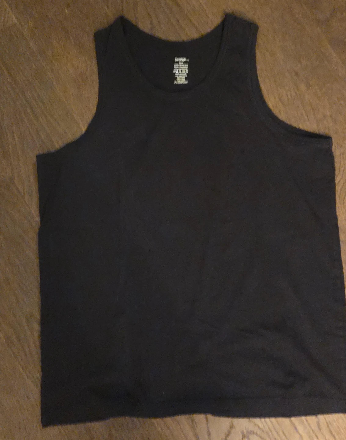 George Men's Black Tank Top