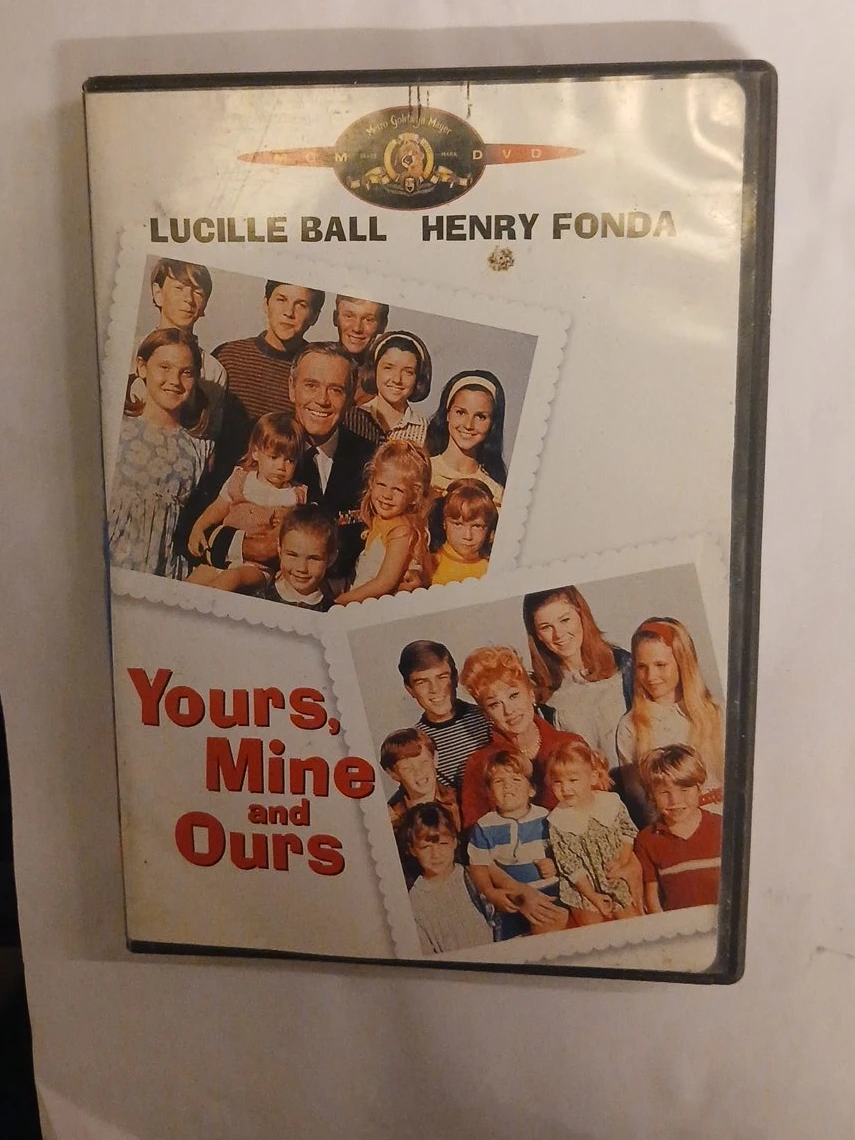 Yours, Mine and Ours DVD - Lucille Ball & Henry Fonda