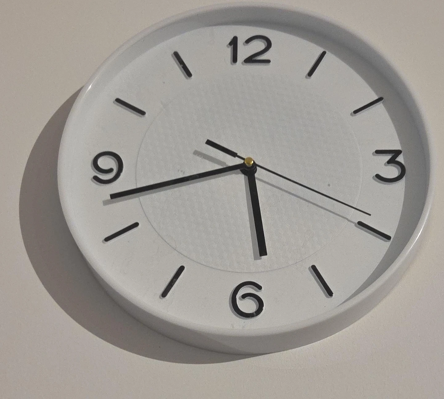 White Wall Clock