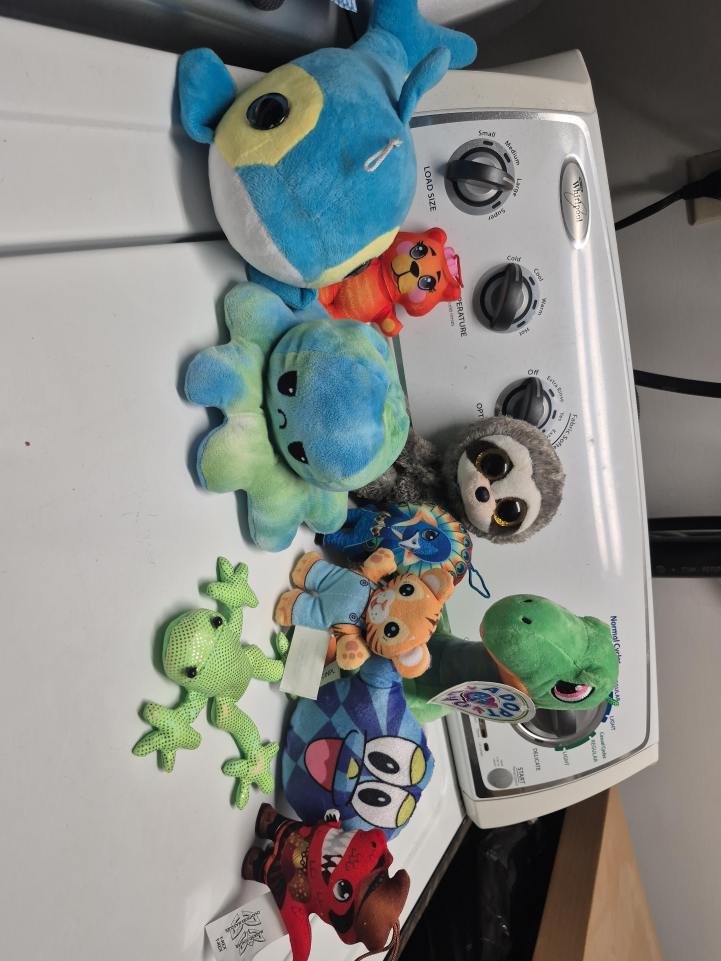 Assorted Plush Toys Lot