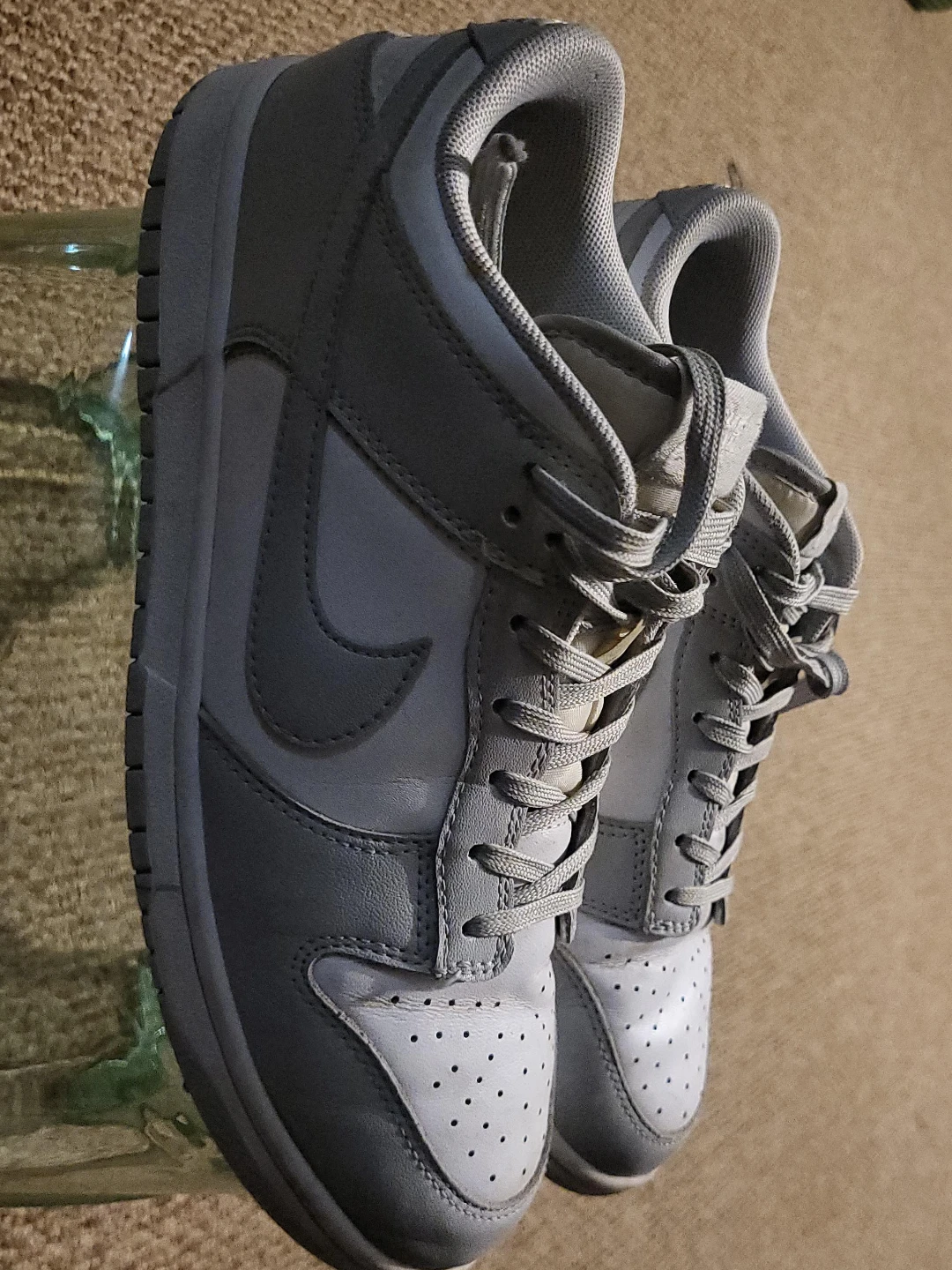 Nike Dunk Low Grey White Sneakers