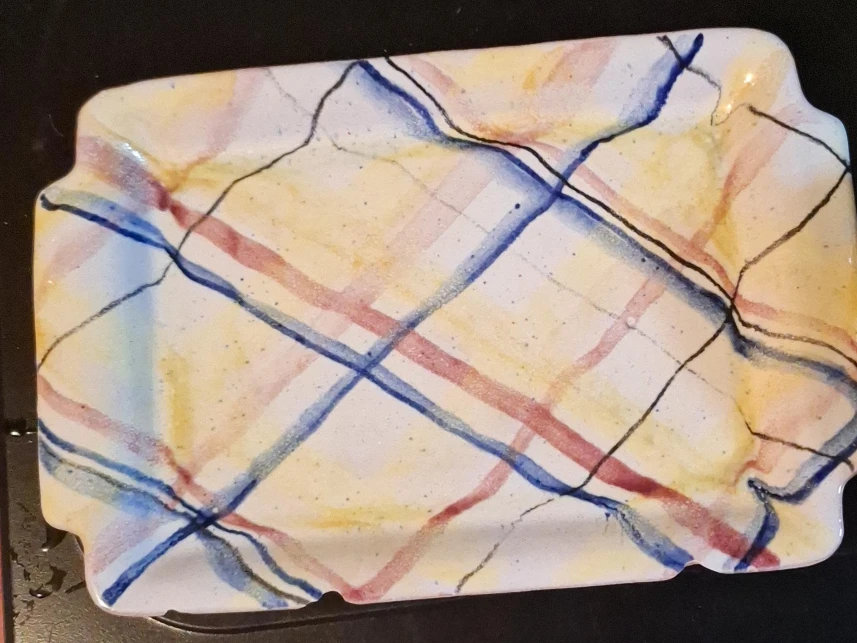 Hand-painted Ceramic Tray