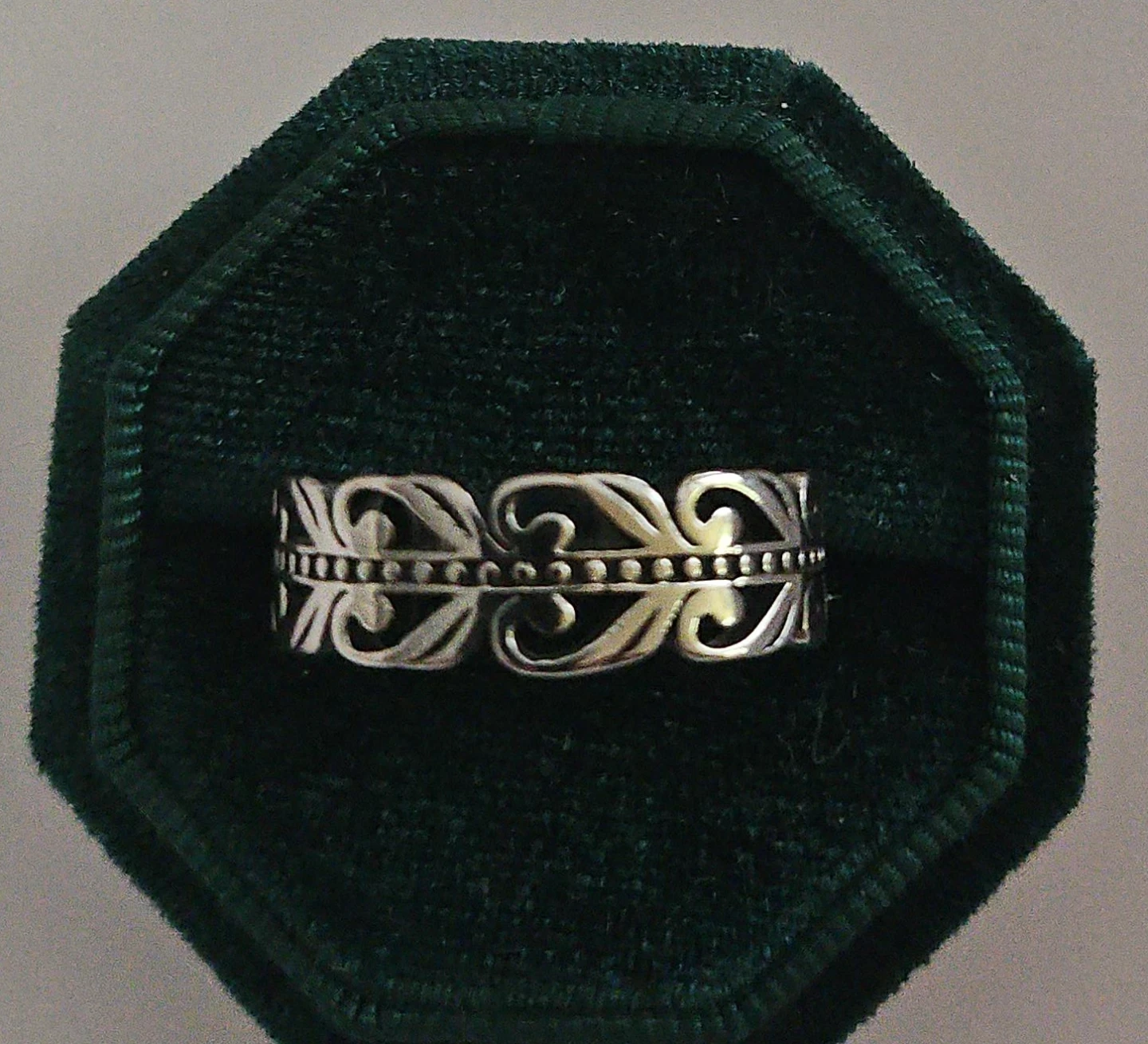 Silver Filigree Ring