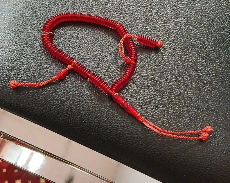 Red Prayer Beads
