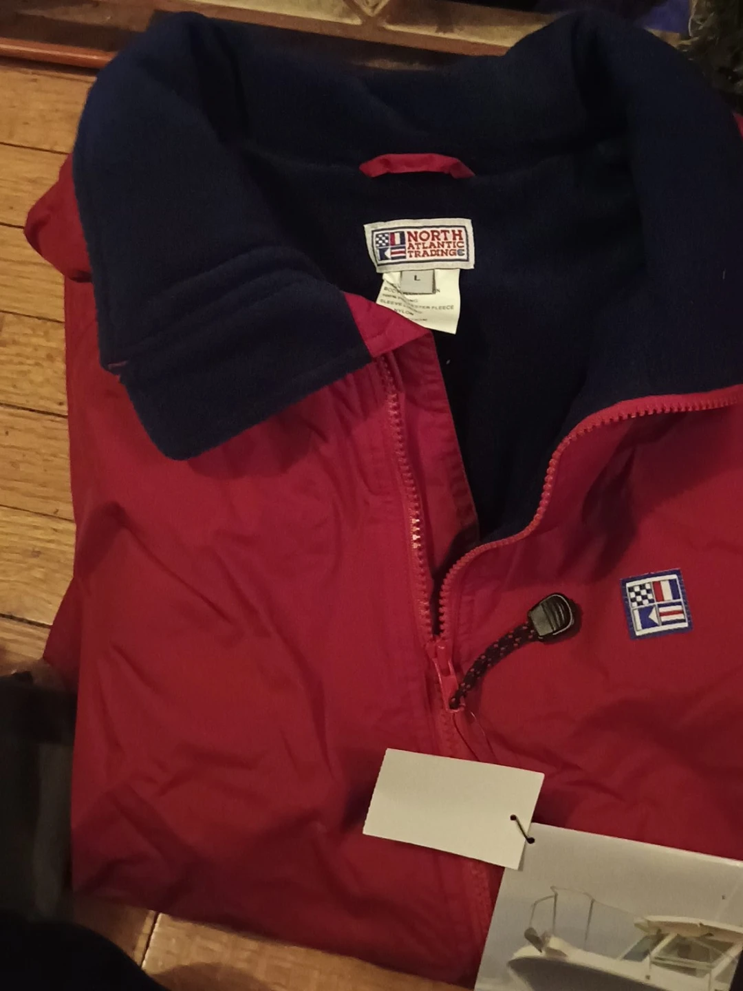 North Atlantic Trading Company Jacket Size L Red