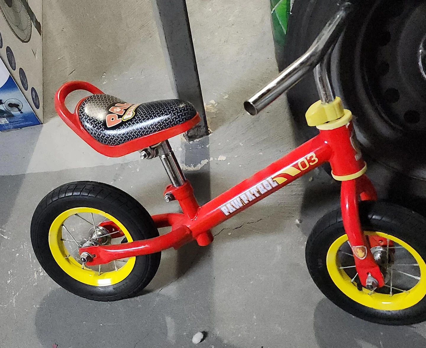 Paw Patrol Balance Bike