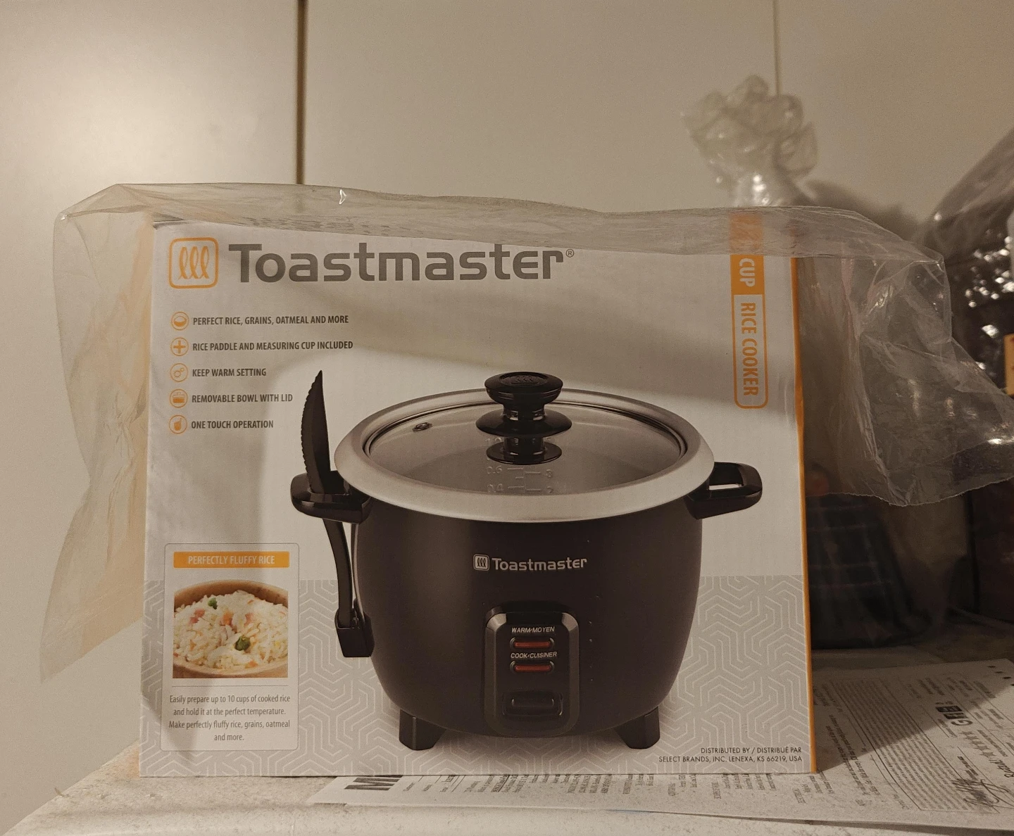 Toastmaster Rice Cooker with Keep Warm Setting