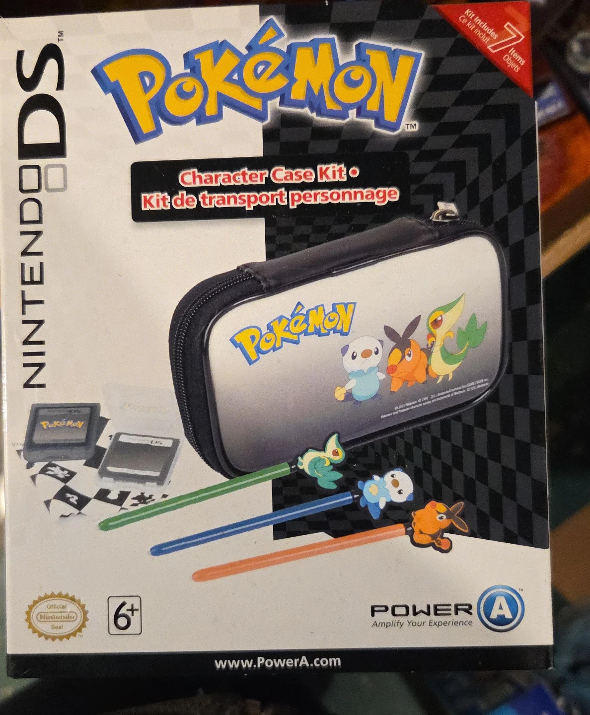 Nintendo DS Pokemon Character Case Kit