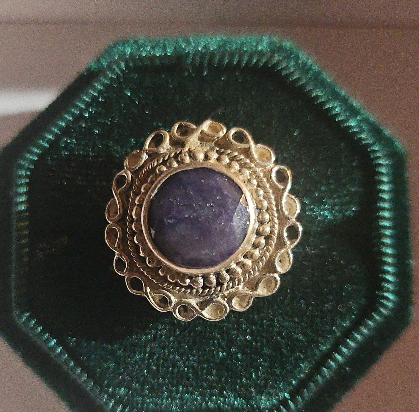 Blue Lapis Stone in Sterling Silver