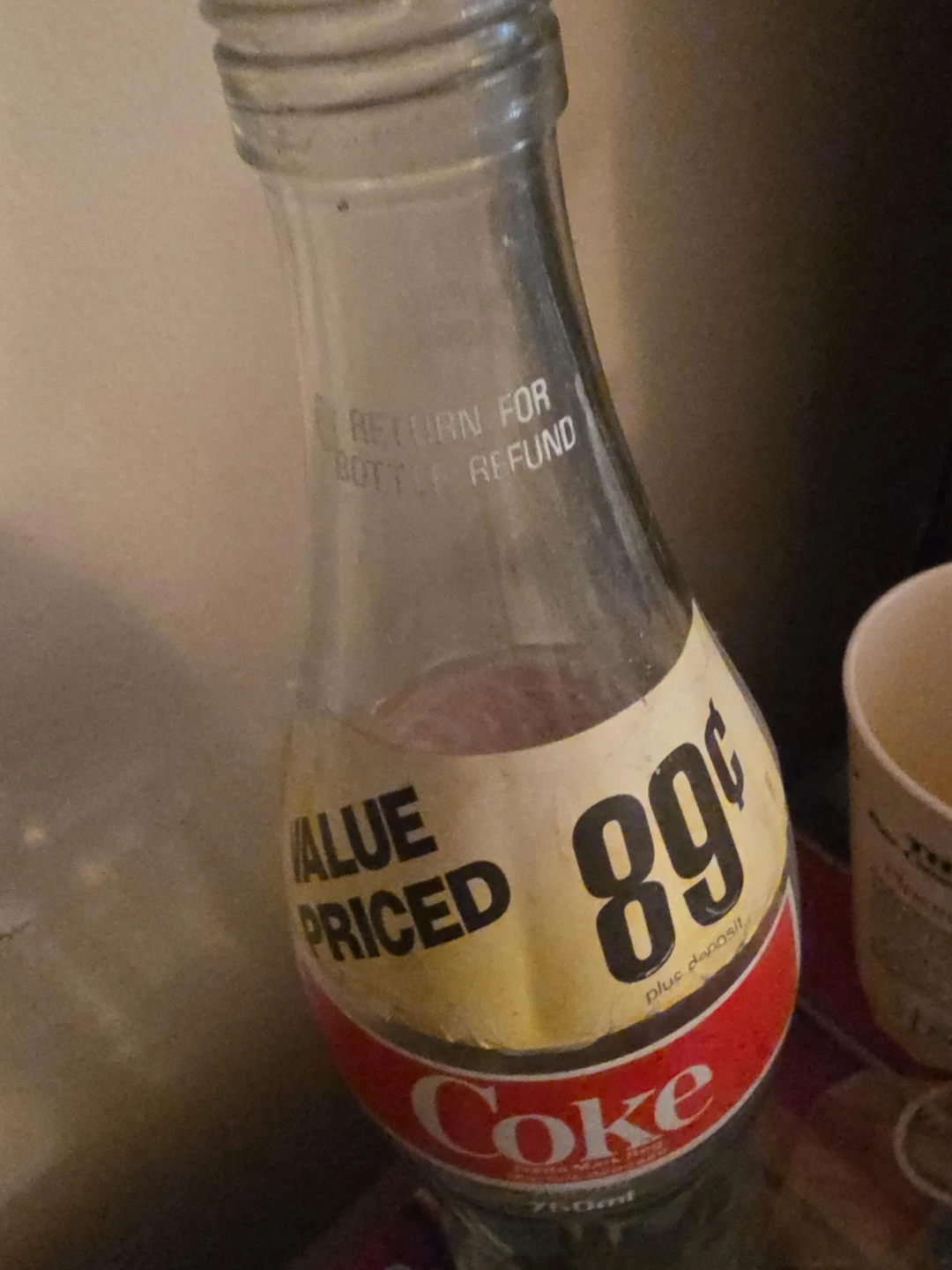 Vintage Coke Bottle 750ml