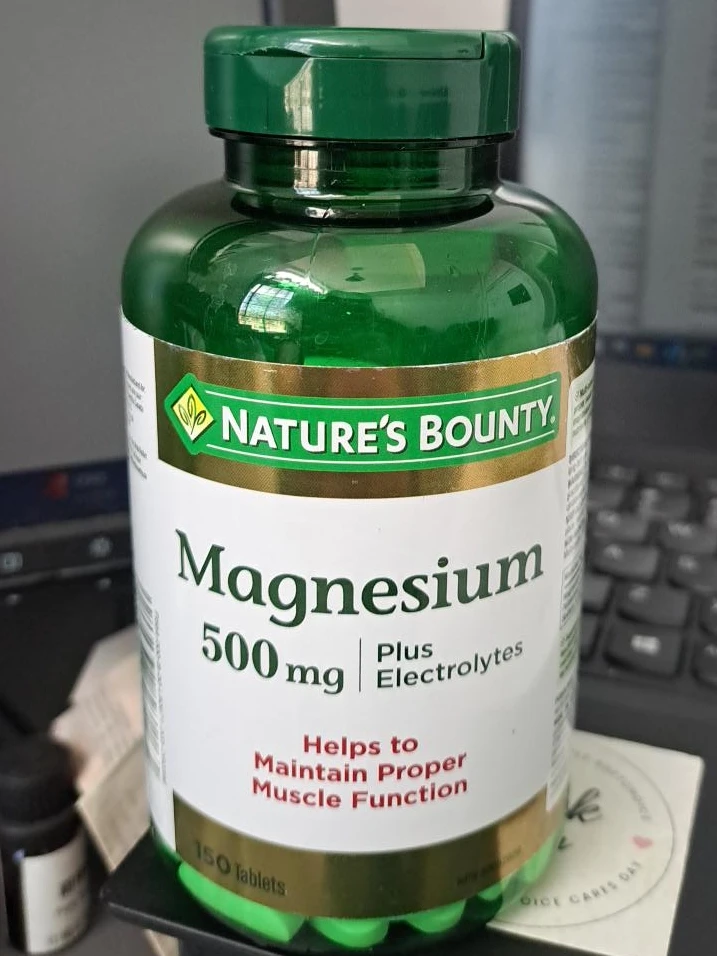 Nature's Bounty Magnesium 500mg Plus Electrolytes - 150 Tablets