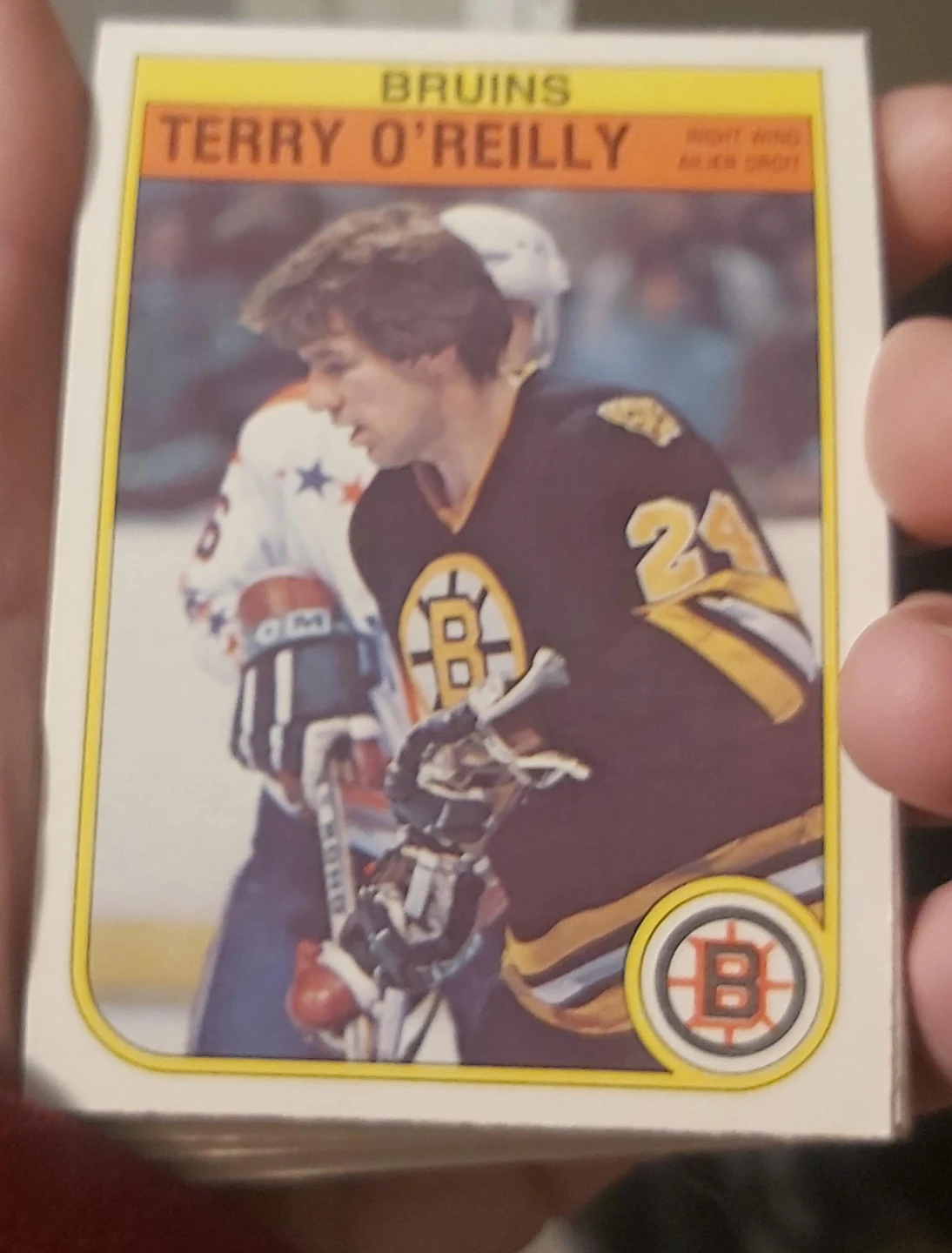 Terry O'Reilly Boston Bruins Hockey Card