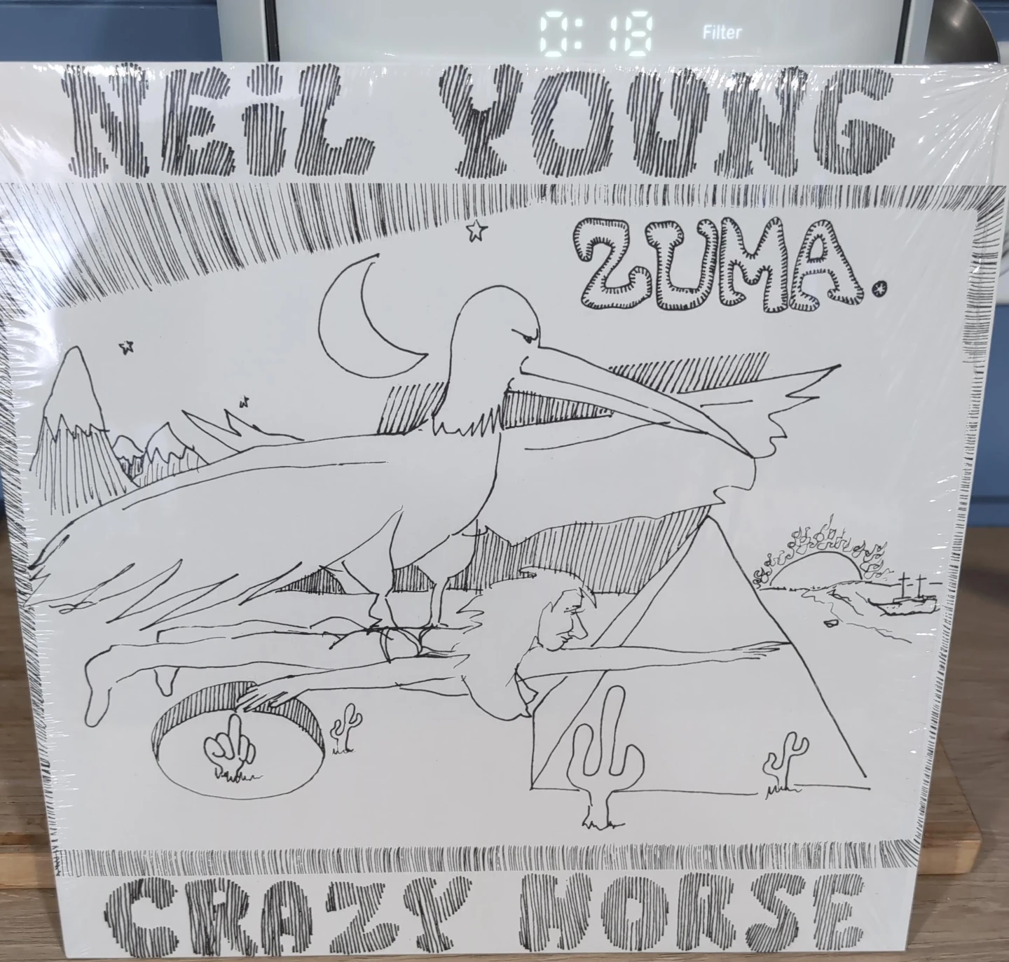 Neil Young & Crazy Horse Zuma Vinyl Record