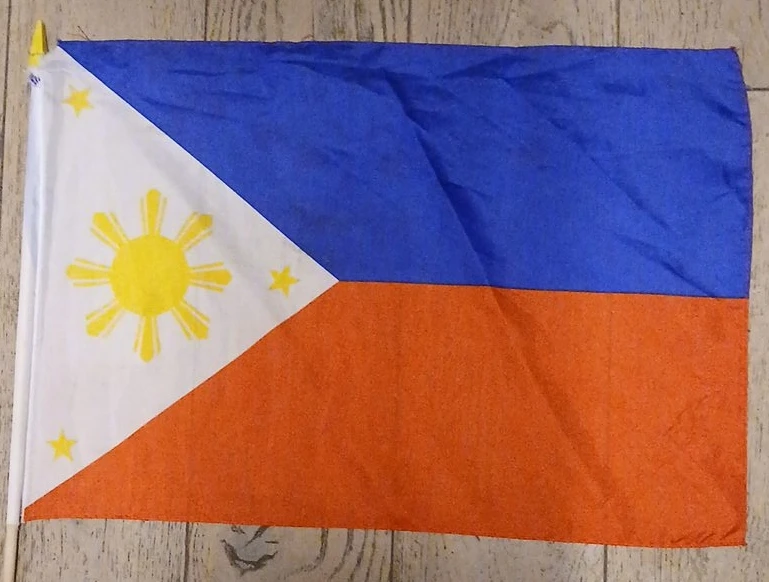 Philippines Handheld Flag with Stick