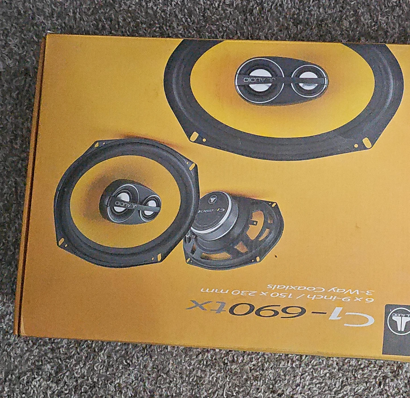 JL Audio C1-690tx 6x9 inch 3-Way Coaxial Speakers