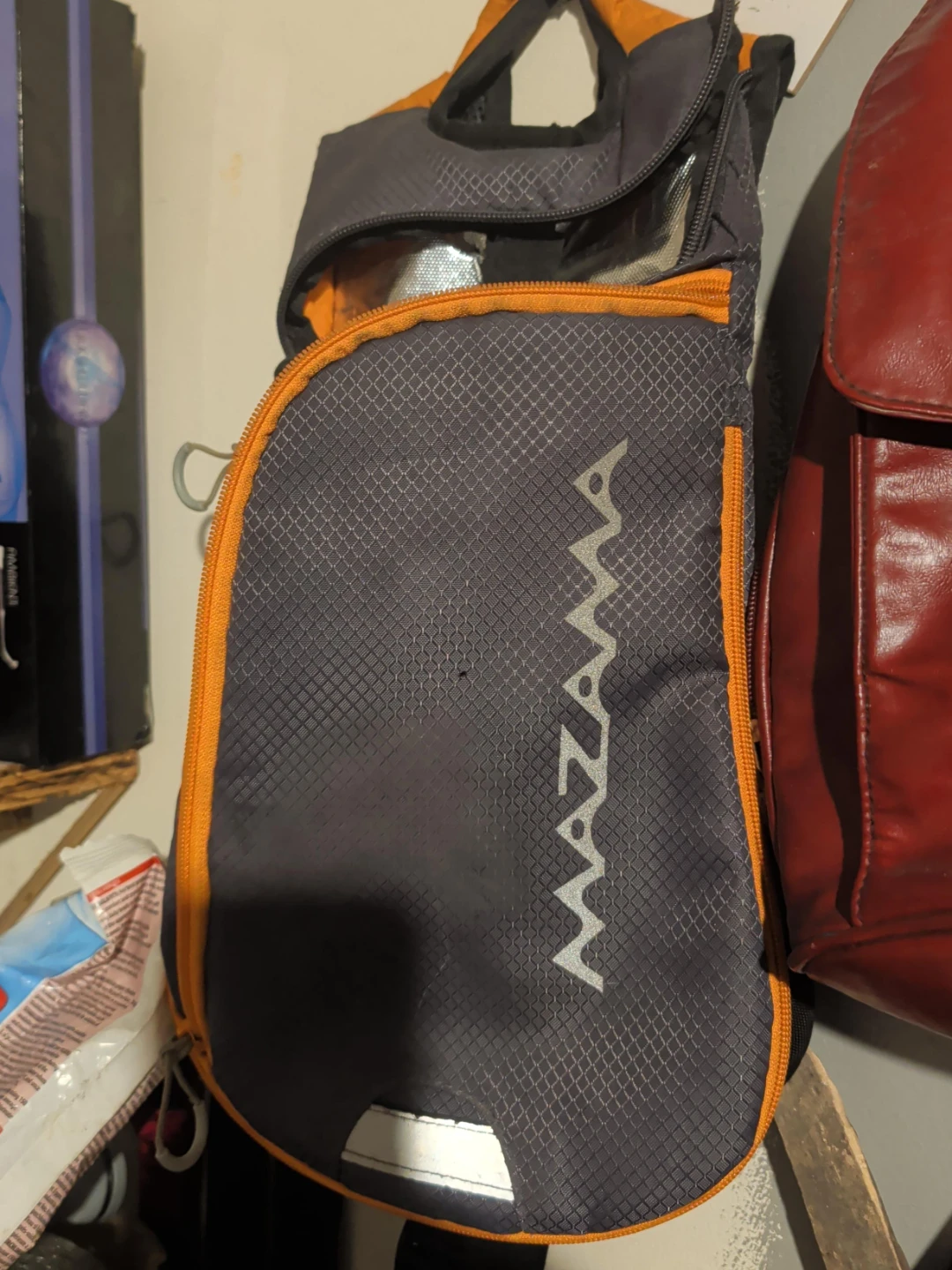 Mazama Grey & Orange Small Bag