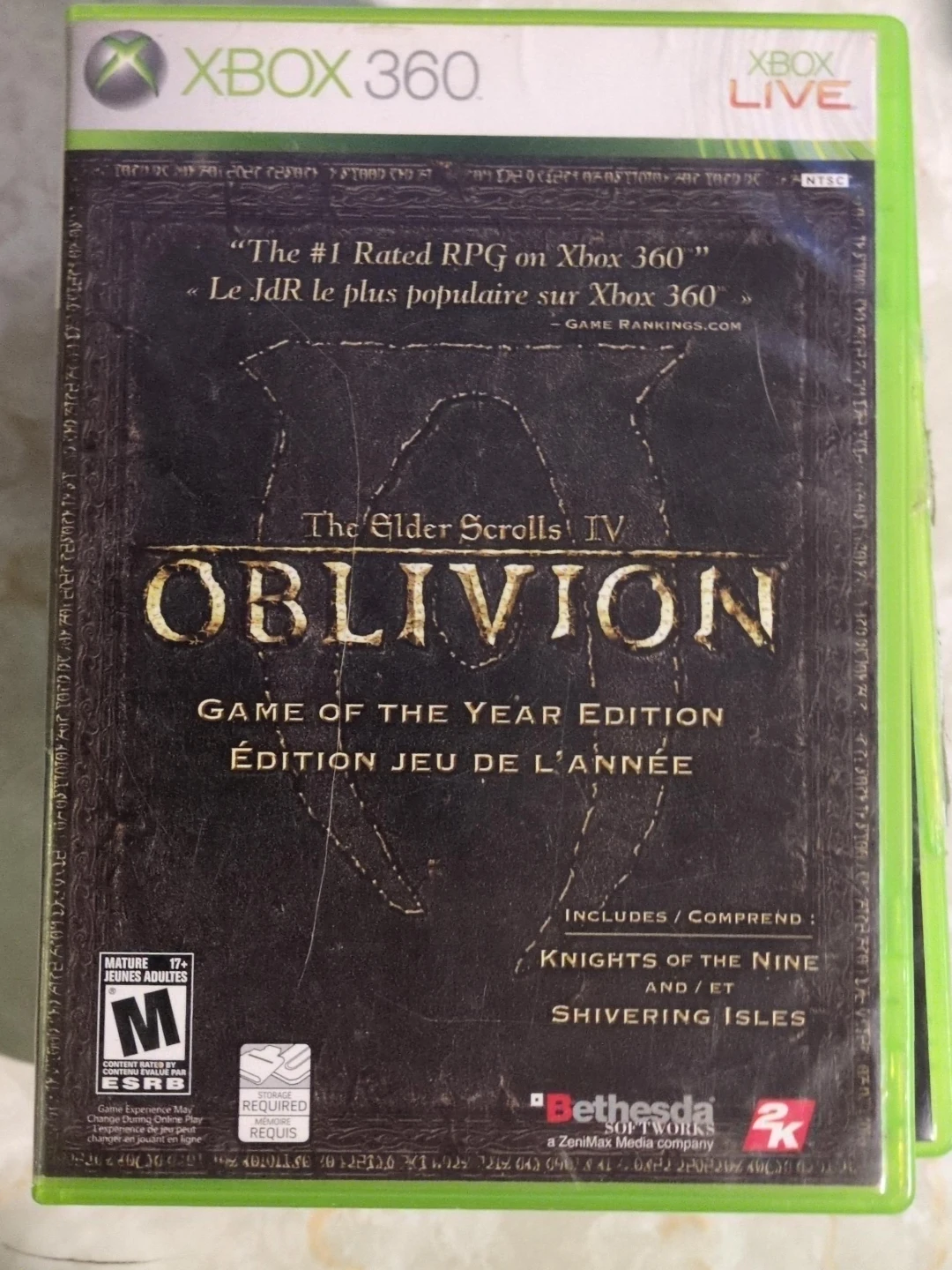 The Elder Scrolls IV: Oblivion Game of the Year Edition Xbox 360