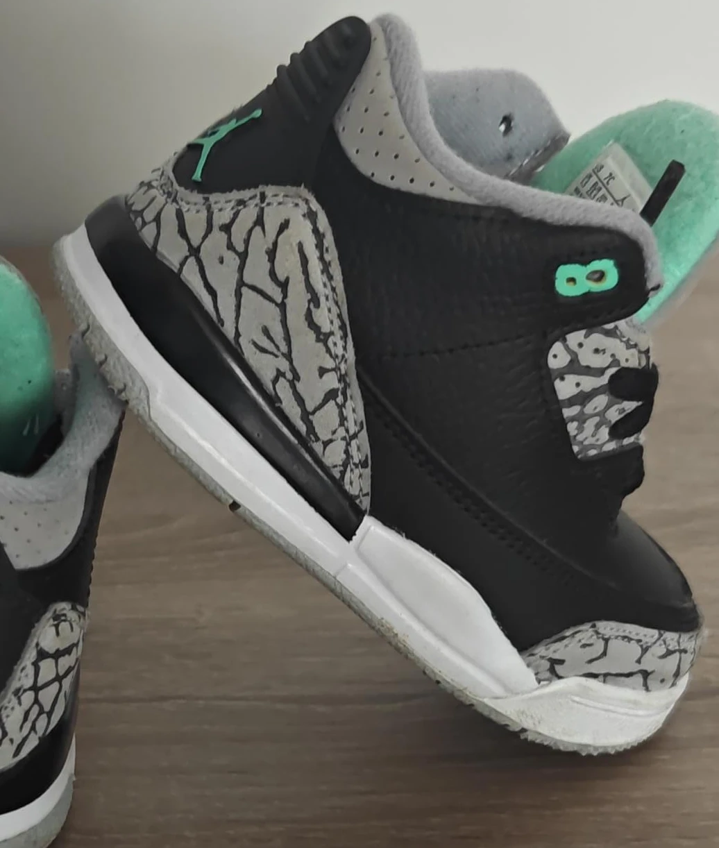 Toddler Air Jordan 3 "Chlorophyll"